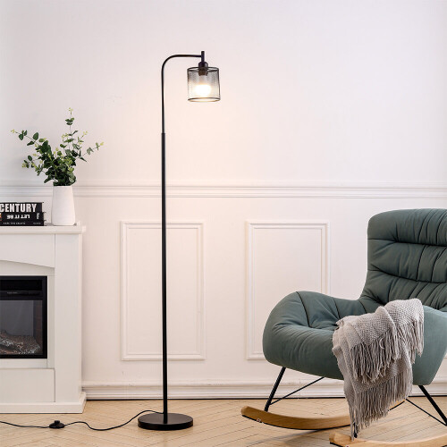 Living And Home Industrial Metal Floor Light Standing Light