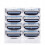 24PCS Lames de rasoir manuel Mach 3 + support de rasage 6