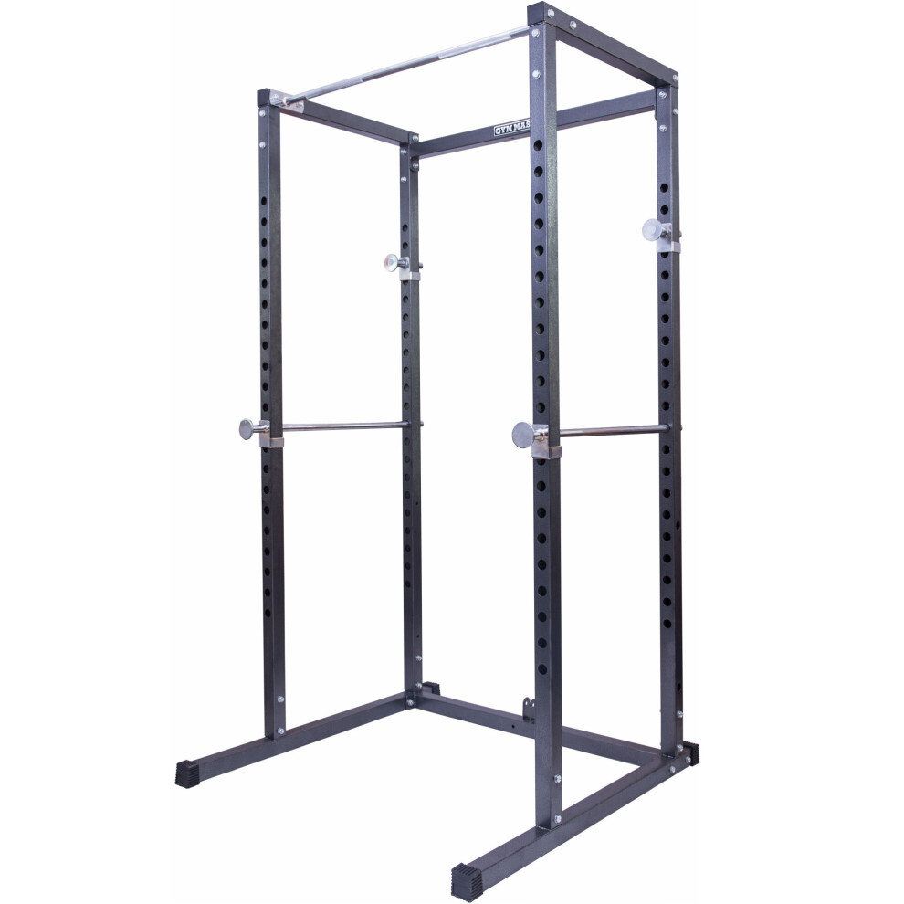GYM MASTER Power Cage | Squat Cage With Pull Up Bar