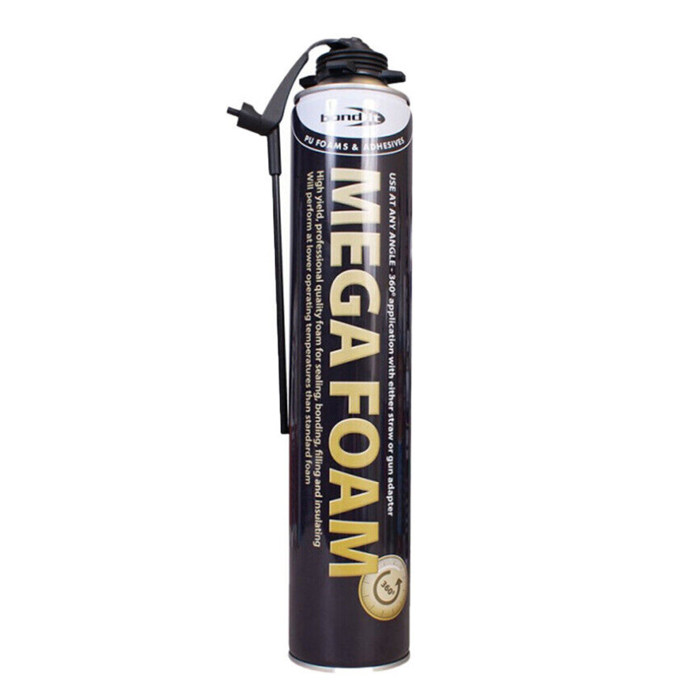 Bond It Mega Foam Gun/Hand Pu Expanding Foam Gun Grade Filler - 750Ml - Image 3