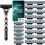 24PCS Lames de rasoir manuel Mach 3 + support de rasage 1
