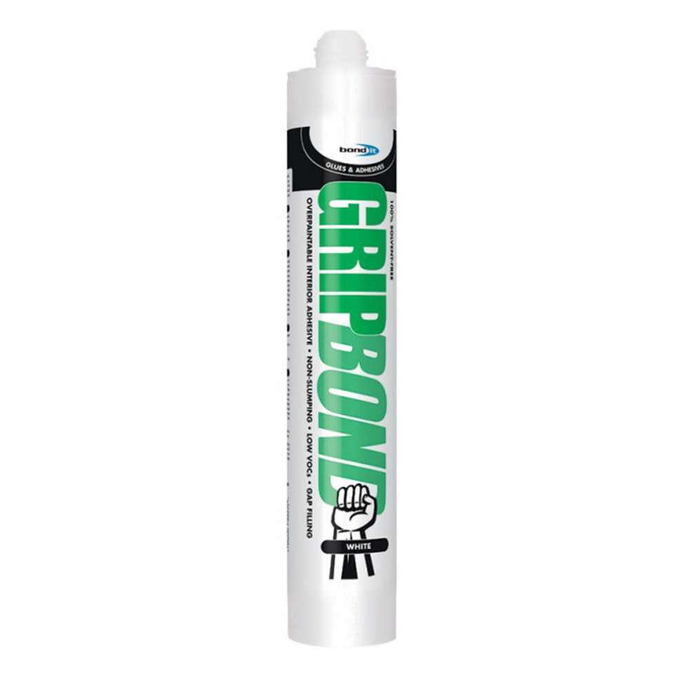 Bond It Gripbond Solvent-Free Adhesive - White 350Ml 5056437400215