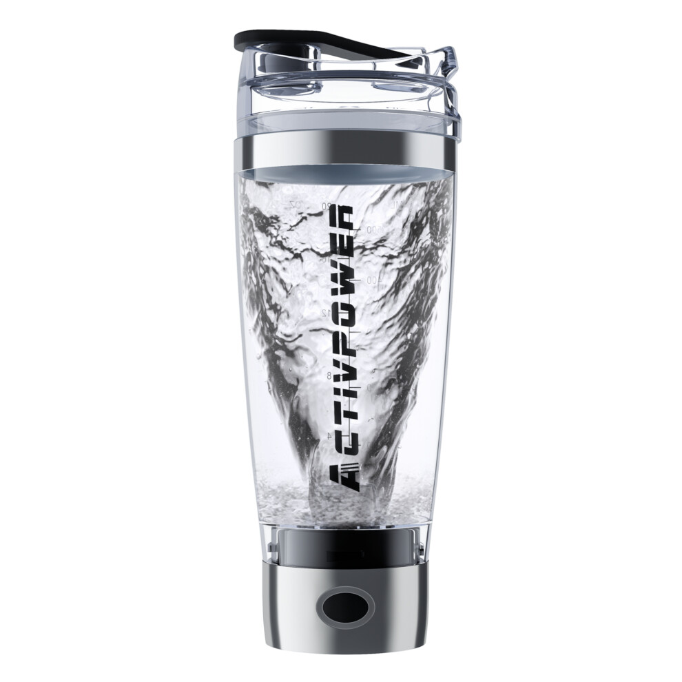 ActivPower Activ Mix 1 Electric Protein Shaker Rechargeable USB 600ml for Smooth Protein Shakes 