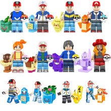 24pcs Pokemon Mini Figures Building Blocks Toy