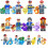 24pcs Pokemon Mini Figures Building Blocks Toy 1