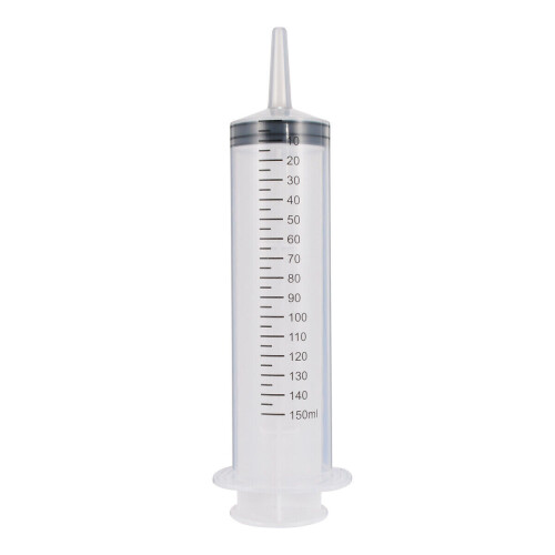 150ml Large Plastic Syringe Measuring Nutrient Sterile Reusable Liquid Food Kits 1