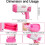 Bubble Gun Bubble Bazooka Gun Rocket Launcher Bubble Machine Outdoor 4