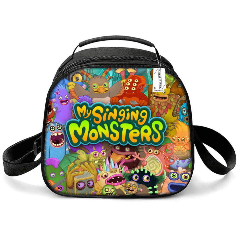 (C) My Singing Monsters Insulated Lunch Bag School