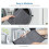 5Pcs Underbed Clothes Storage Bags Zipped Organizer Cube Closet Boxes 5