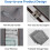 5Pcs Underbed Clothes Storage Bags Zipped Organizer Cube Closet Boxes 6