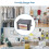 5Pcs Underbed Clothes Storage Bags Zipped Organizer Cube Closet Boxes 10