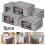 5Pcs Underbed Clothes Storage Bags Zipped Organizer Cube Closet Boxes 11