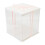 Living And Home (34cm W x 34cm D x 37cm H) Clear Plastic Cake Gift Box with Ribbon 2