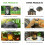 2pcs LED Solar Flame Torch Lamp Light Flickering Waterproof Garden Lantern 4