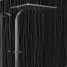 Black String 250mm x 2700mm x 8mm PVC Wet Wall Panels