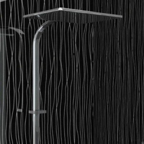 Black String 250mm x 2700mm x 8mm PVC Wet Wall Panels