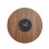 Living And Home Modern Luminous Wood Silent Wall Clock 4