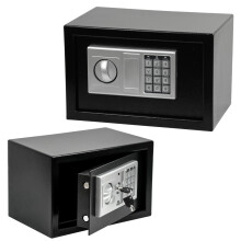 (Black--8.5L Electronic Safe) Electronic High Security Secure Digital Steel Safe For Home & Office Money Safe