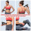 Mini Massage Gun Deep Tissue,6 Speeds Cordless Muscle Massager 6