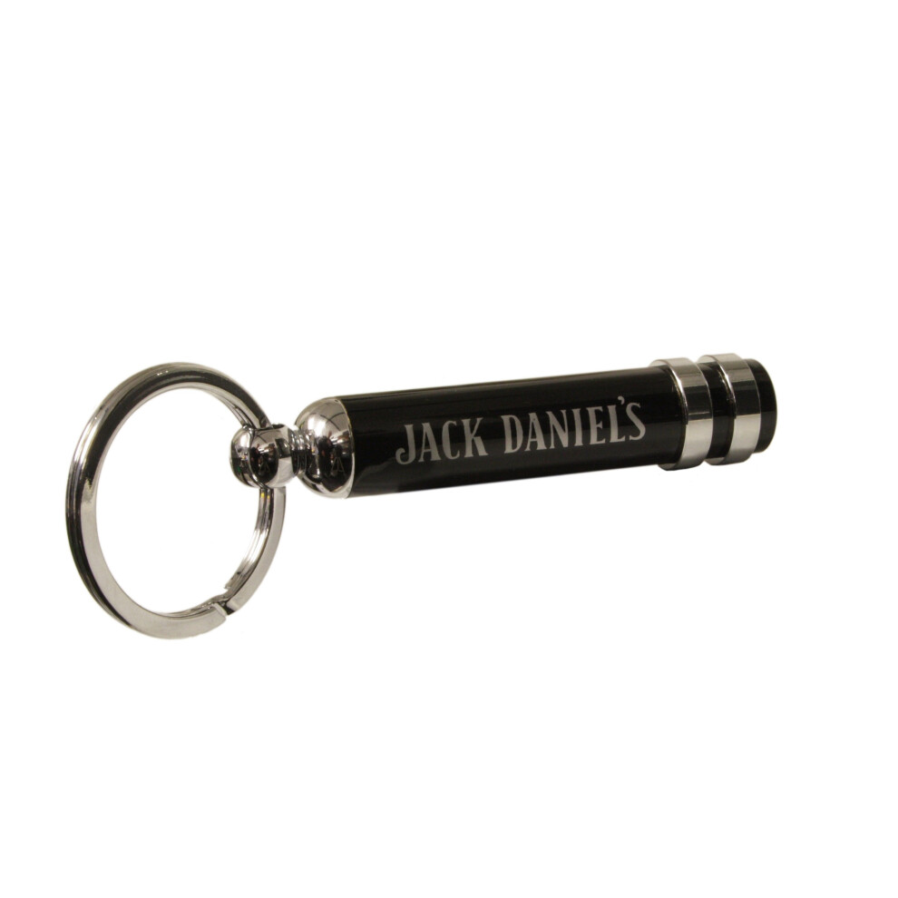 Jack Daniels Jack Daniel's Tube Keyring Black