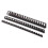 Fellowes Fellowes 52321 Kunststoff-Bindebügel, 8 mm Durchmesser, 40 Blatt Kapazität, Schwarz, 25 Bügel/Packung 1