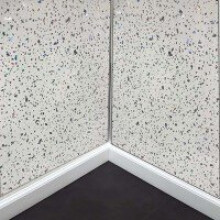 1200MM x 2.4m Shower wall panels wet wall  White Sparkle 1.2M wide