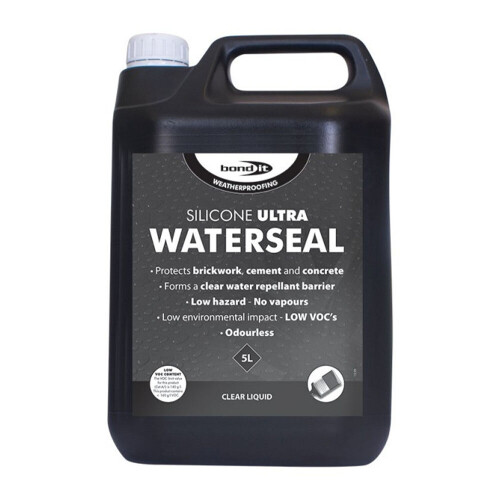 Bond It Silicone Ultra Waterseal - Clear 5L
