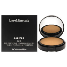 bareMinerals Barepro 16HR Skin Perfecting Powder Foundation - 40 Medium Deep Warm For Women 0.28 oz Foundation