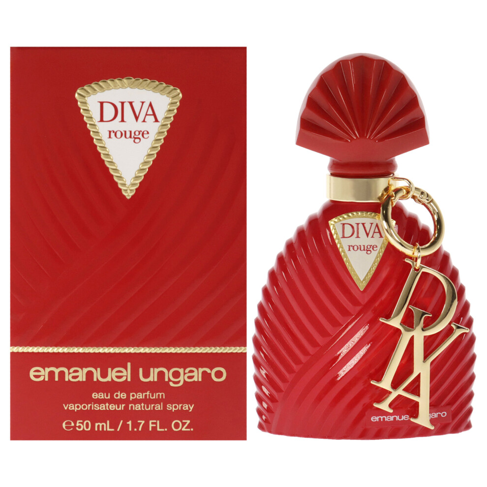 Emanuel Ungaro Diva Rouge For Women 1.7 Oz EDP Spray