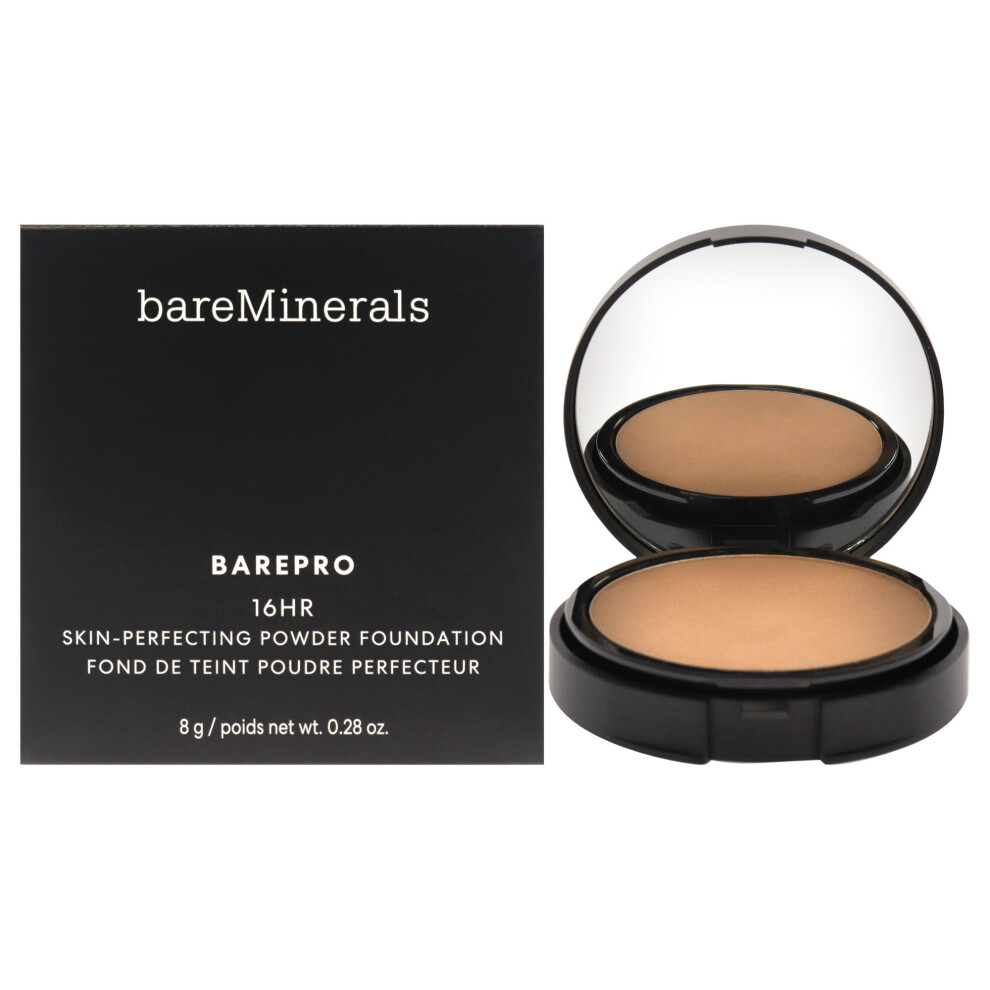 Bareminerals Barepro 16Hr Skin Perfecting Powder Foundation - 45 Medium Deep Cool For Women 0.28 Oz Foundation