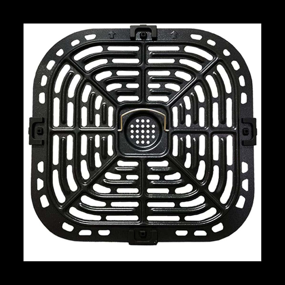 Exogio Air Fryer Grill Plate For Instants Vortex Plus 6Qt Air Fryers, Upgraded Square Grill Pan Tray Replacement Parts