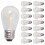 15 Pack 3V LED S14 Replacement Light Bulbs Shatterproof Outdoor Solar String Light Bulbs Warm White 2