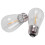 15 Pack 3V LED S14 Replacement Light Bulbs Shatterproof Outdoor Solar String Light Bulbs Warm White 8