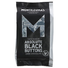 Montezumas Absolute Black Giant Buttons -120g ( pack of 8 )