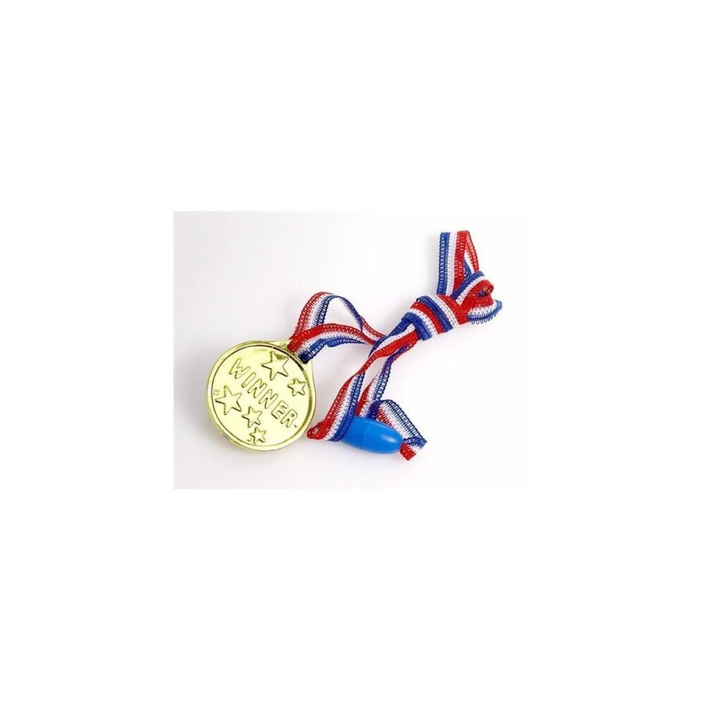 12 X Childrens Jubilee Sports Day Race Gold Winners Medals Prizes Awards-image-OPC-PC6V28B-NEW