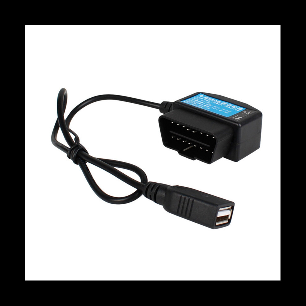 24Hours 5V 3A Usb Car Charge Cable Obd Hardwire Kit With Switch 0.5Meter Wire For Dash Cam Camcorder Vehicle Dvr 4761762205961