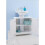 White Under Sink Basin Cabinet Cupboard Bathroom Storage Unit Two Tier Home Bath 3