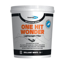 Bond It One Hit Wonder Lightweight Filler - White 1L