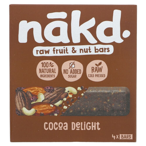 Nakd Cocoa Delight Multipack -35g ( pack of 48 ) 1