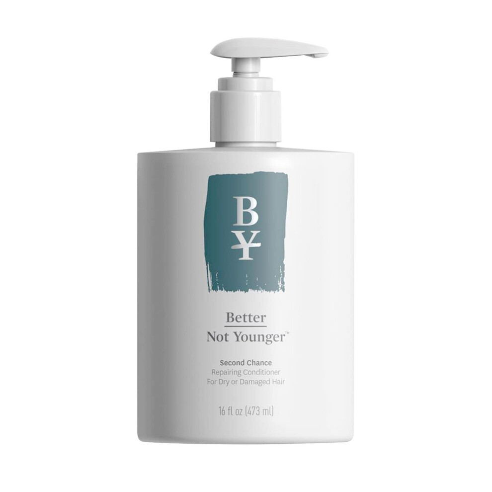 Better Not Younger Second Chance Repairing Conditioner for Dry/Damaged Hair, 16 Oz. Conditioner 16 Fl Oz (Pack of 1)