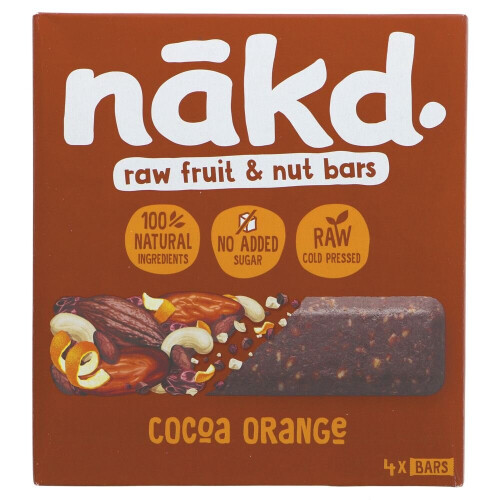 Nakd Cocoa Orange Multipack -35g ( pack of 48 ) 2