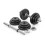 York Fitness York Fitness 20 Kg Cast Iron Strength Training Dumbbell Weight Set with Case 4