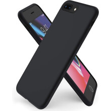 Compatible with iPhone 8 Plus Case, iPhone 7 Plus Slim Liquid Silicone Full Covered Soft Gel Rubber Case Cover for iPhone7 Plus/iPhone 8 Plus 5.5 inch