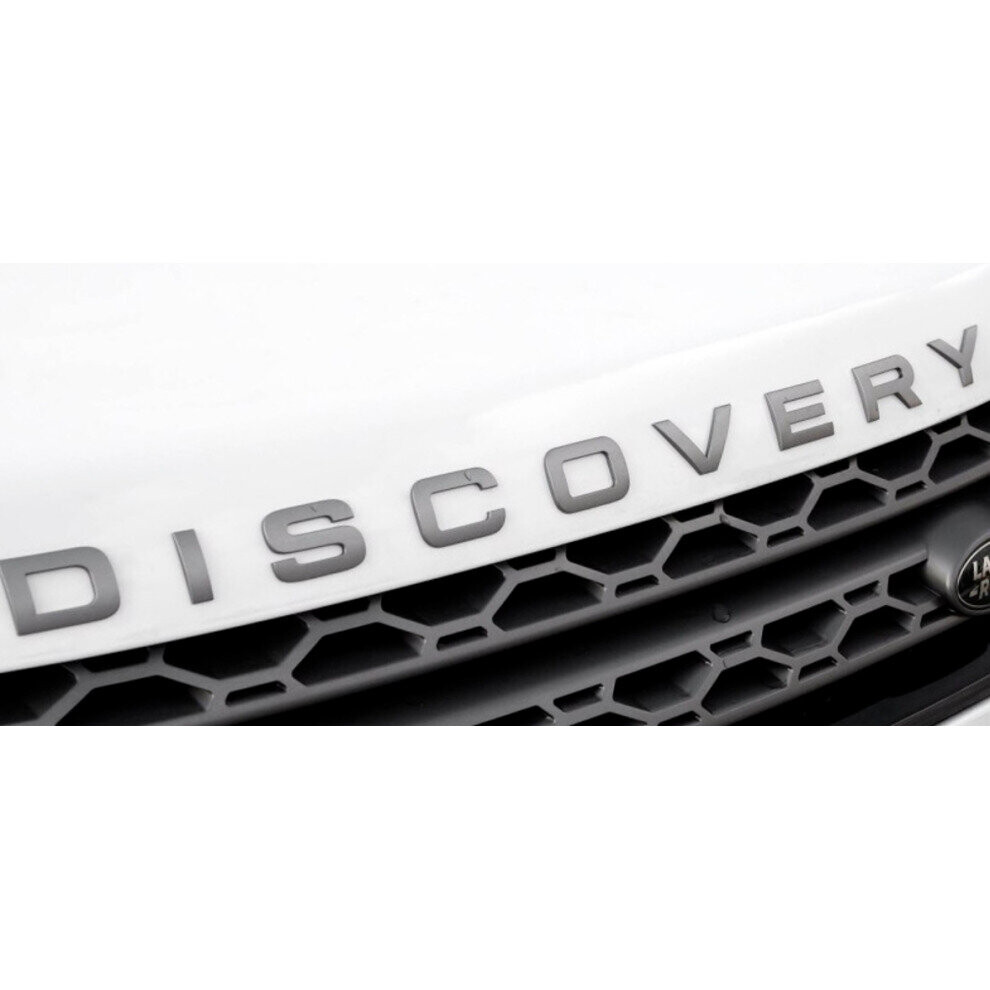 Paktoo Land Rover Discovery Sport 2015-2023 Front Hood Letter Emblem Grey