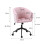 Living And Home Velvet Swivel Office Task Chair 5