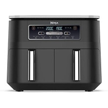 Ninja Foodi Dual Zone Digital Air Fryer, 7.6L, 2 Drawers,Black AF300UK