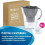 BRITA BRITA Marella fridge water filter jug, 2.4L, Graphite, limescale 3