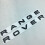 (Black) Suitable for RANGE ROVER hood logo letter sticker 1