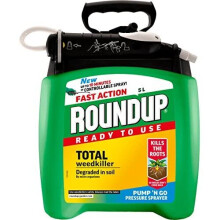 Roundup Fast Action RTU Weedkiller Pump 'N Go 5 L – Kills Weeds & Roots in 1-2 Days (MAPP 14481)