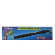 Heated Brush Volume Hair Styling Omega HB-14 : Black 13mm